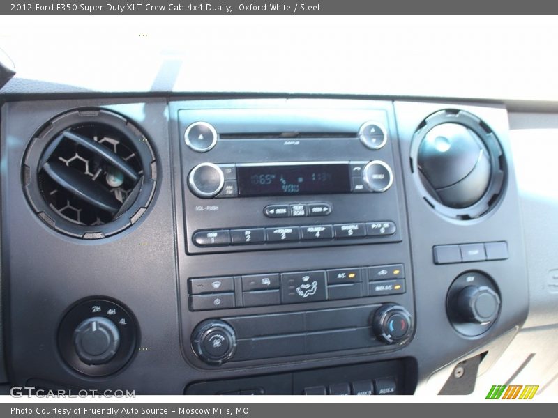 Oxford White / Steel 2012 Ford F350 Super Duty XLT Crew Cab 4x4 Dually