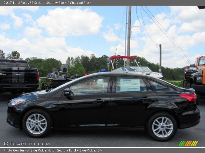 Shadow Black / Charcoal Black 2017 Ford Focus SE Sedan