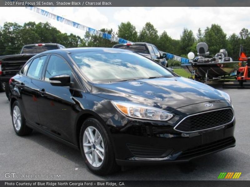 Shadow Black / Charcoal Black 2017 Ford Focus SE Sedan