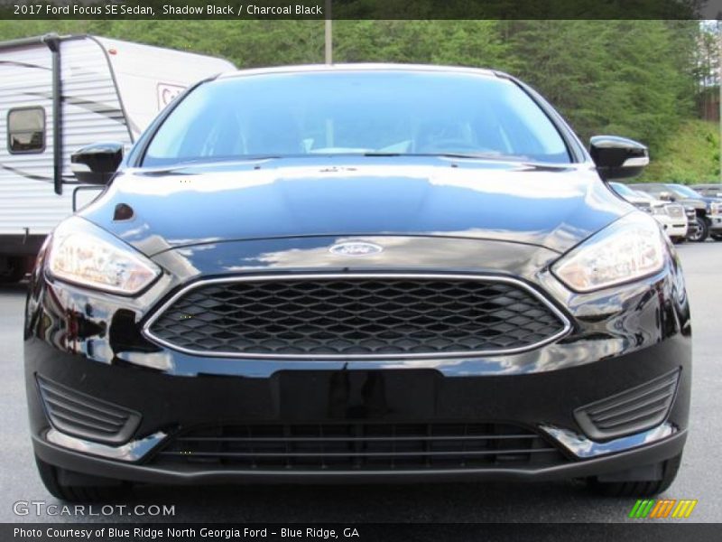 Shadow Black / Charcoal Black 2017 Ford Focus SE Sedan