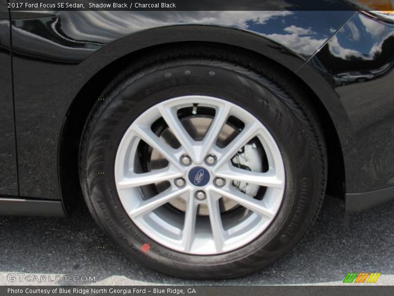 Shadow Black / Charcoal Black 2017 Ford Focus SE Sedan