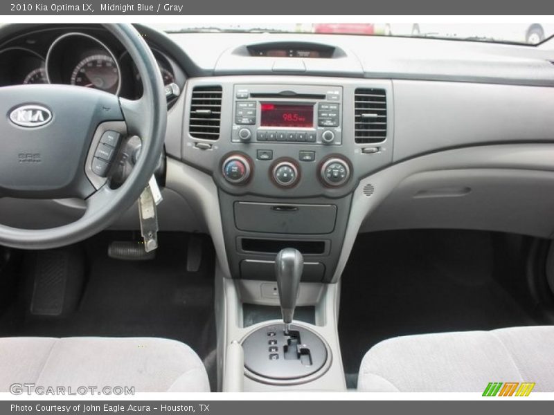 Midnight Blue / Gray 2010 Kia Optima LX