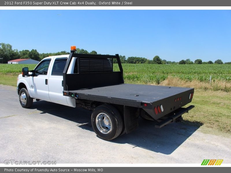 Oxford White / Steel 2012 Ford F350 Super Duty XLT Crew Cab 4x4 Dually
