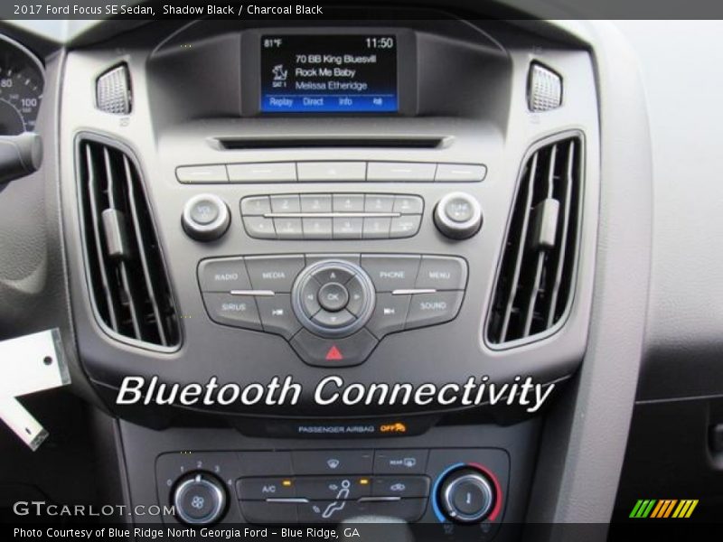 Shadow Black / Charcoal Black 2017 Ford Focus SE Sedan