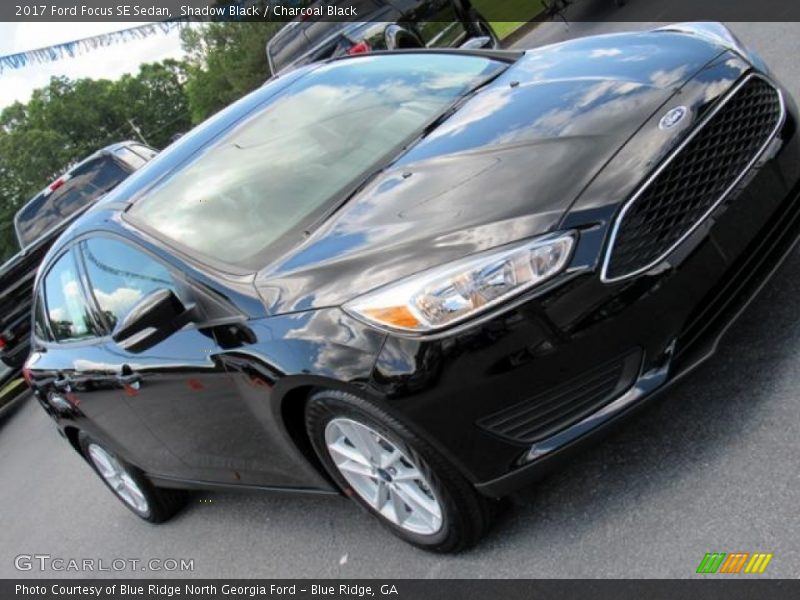 Shadow Black / Charcoal Black 2017 Ford Focus SE Sedan