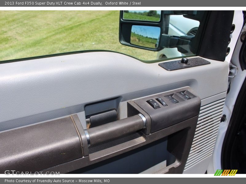 Oxford White / Steel 2013 Ford F350 Super Duty XLT Crew Cab 4x4 Dually
