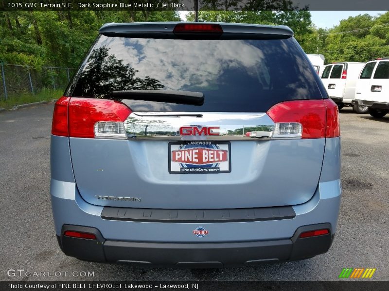 Dark Sapphire Blue Metallic / Jet Black 2015 GMC Terrain SLE