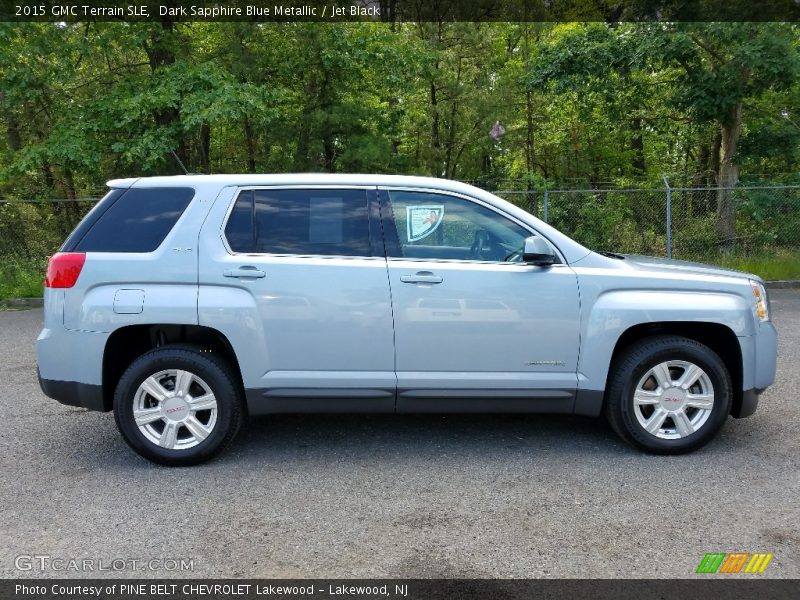Dark Sapphire Blue Metallic / Jet Black 2015 GMC Terrain SLE