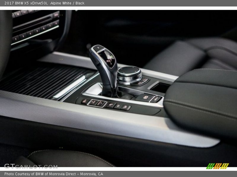 Alpine White / Black 2017 BMW X5 xDrive50i