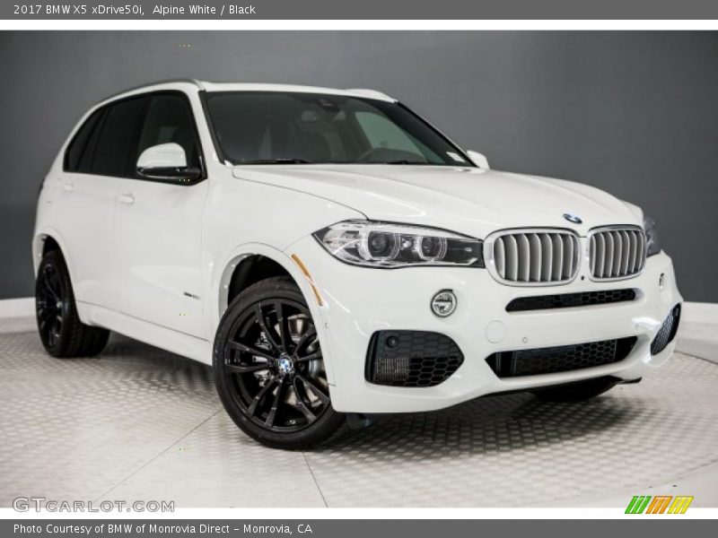 Front 3/4 View of 2017 X5 xDrive50i