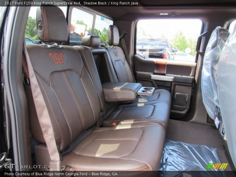 Rear Seat of 2017 F150 King Ranch SuperCrew 4x4