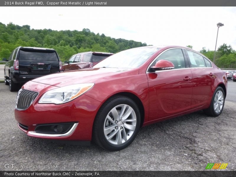Copper Red Metallic / Light Neutral 2014 Buick Regal FWD