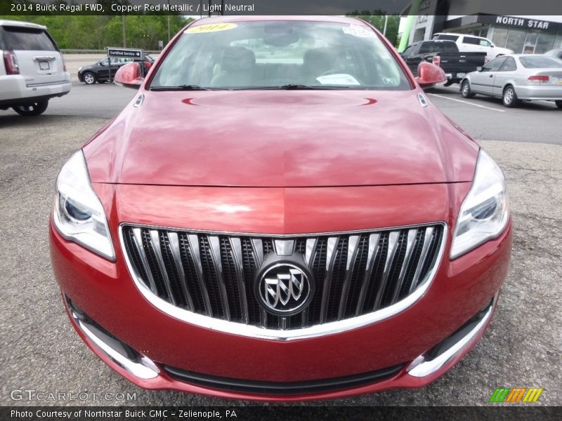 Copper Red Metallic / Light Neutral 2014 Buick Regal FWD