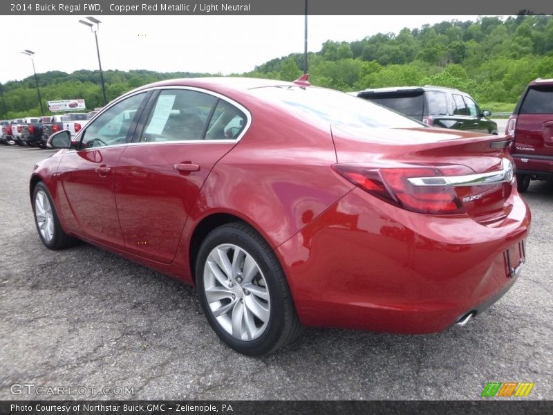 Copper Red Metallic / Light Neutral 2014 Buick Regal FWD