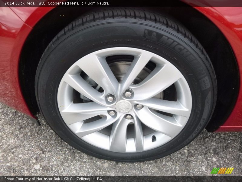 Copper Red Metallic / Light Neutral 2014 Buick Regal FWD
