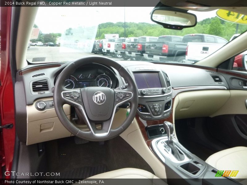 Copper Red Metallic / Light Neutral 2014 Buick Regal FWD