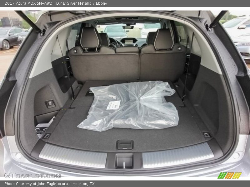 Lunar Silver Metallic / Ebony 2017 Acura MDX SH-AWD