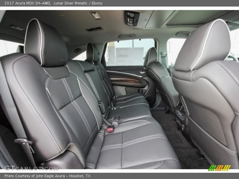 Lunar Silver Metallic / Ebony 2017 Acura MDX SH-AWD