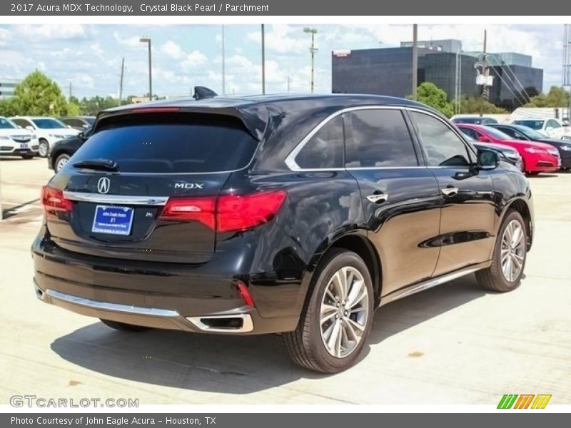 Crystal Black Pearl / Parchment 2017 Acura MDX Technology