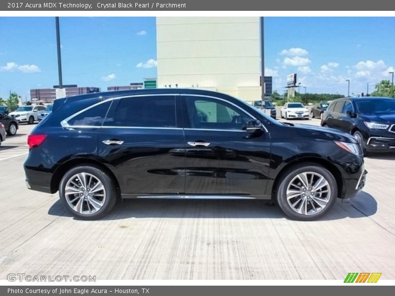 Crystal Black Pearl / Parchment 2017 Acura MDX Technology