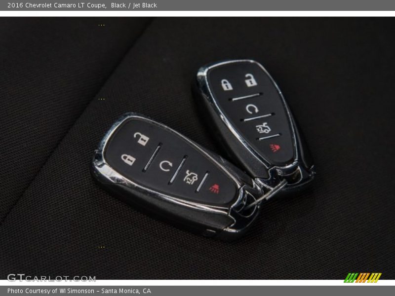 Black / Jet Black 2016 Chevrolet Camaro LT Coupe
