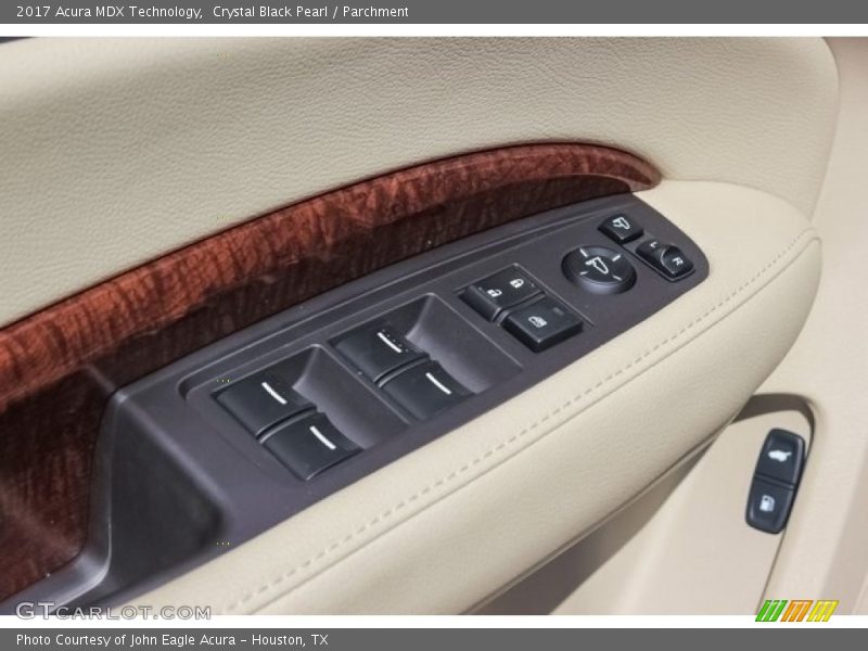 Crystal Black Pearl / Parchment 2017 Acura MDX Technology