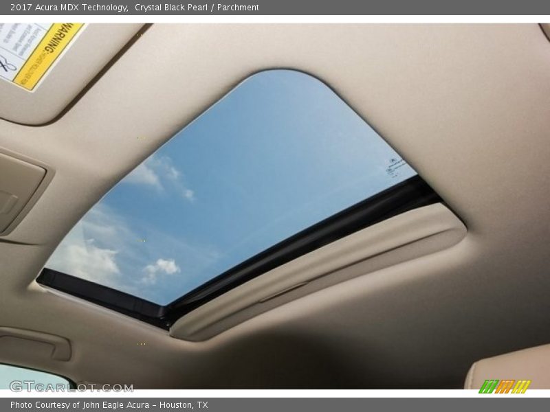 Crystal Black Pearl / Parchment 2017 Acura MDX Technology