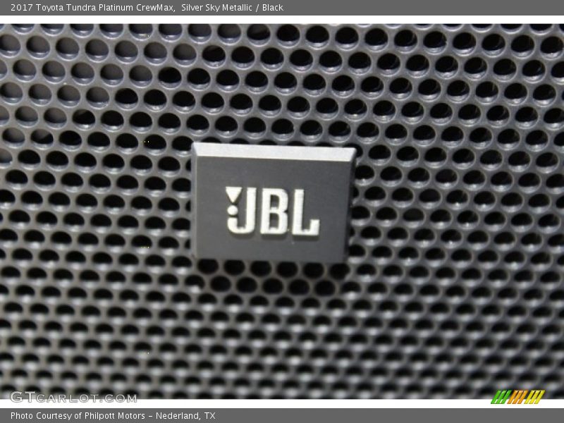 Silver Sky Metallic / Black 2017 Toyota Tundra Platinum CrewMax