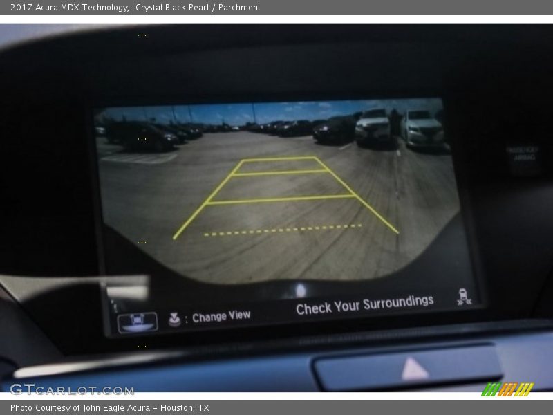 Crystal Black Pearl / Parchment 2017 Acura MDX Technology