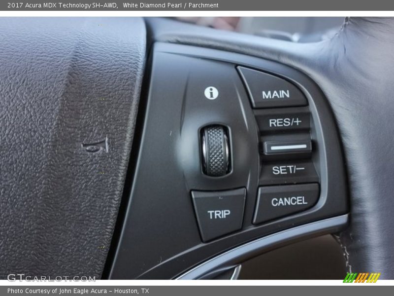 White Diamond Pearl / Parchment 2017 Acura MDX Technology SH-AWD