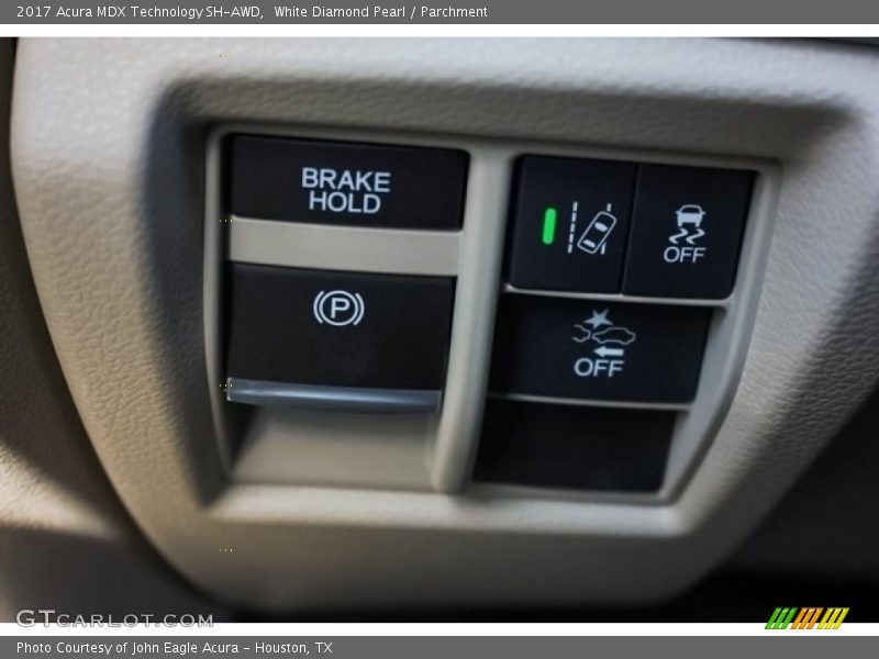 White Diamond Pearl / Parchment 2017 Acura MDX Technology SH-AWD