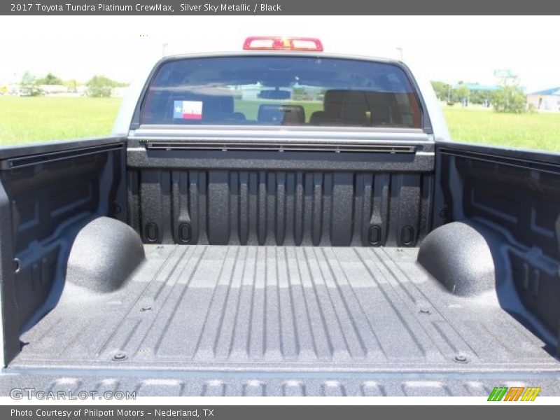 Silver Sky Metallic / Black 2017 Toyota Tundra Platinum CrewMax