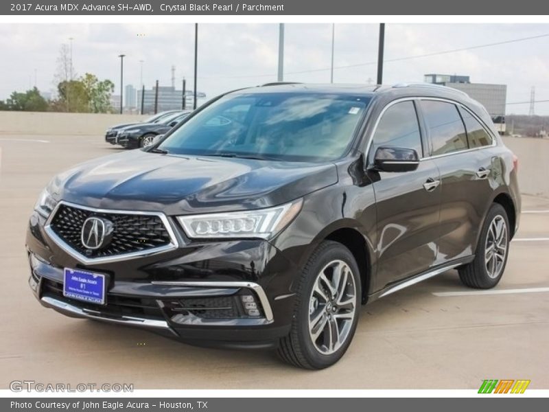 Crystal Black Pearl / Parchment 2017 Acura MDX Advance SH-AWD