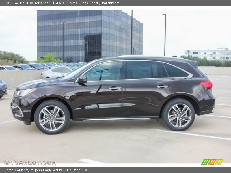 Crystal Black Pearl / Parchment 2017 Acura MDX Advance SH-AWD