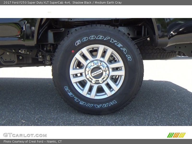 Shadow Black / Medium Earth Gray 2017 Ford F250 Super Duty XLT SuperCab 4x4