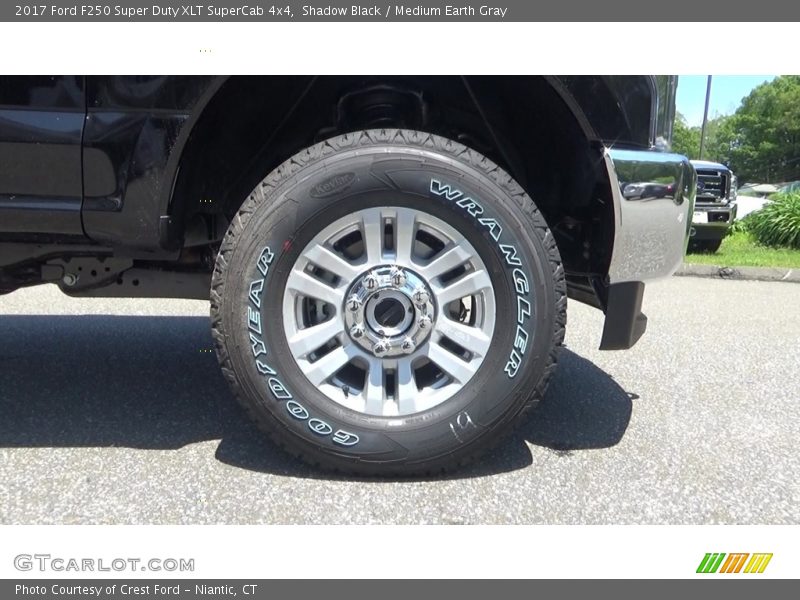 Shadow Black / Medium Earth Gray 2017 Ford F250 Super Duty XLT SuperCab 4x4