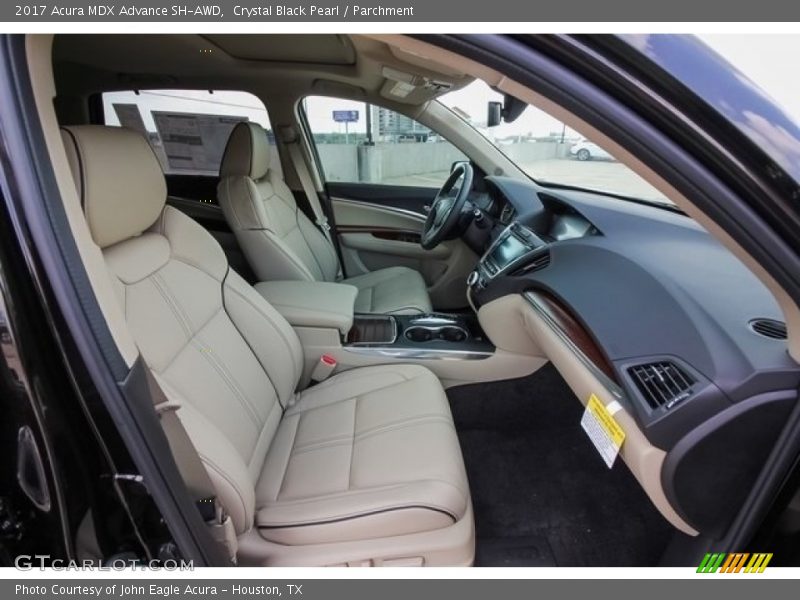 Crystal Black Pearl / Parchment 2017 Acura MDX Advance SH-AWD