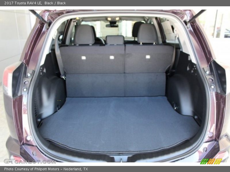 Black / Black 2017 Toyota RAV4 LE