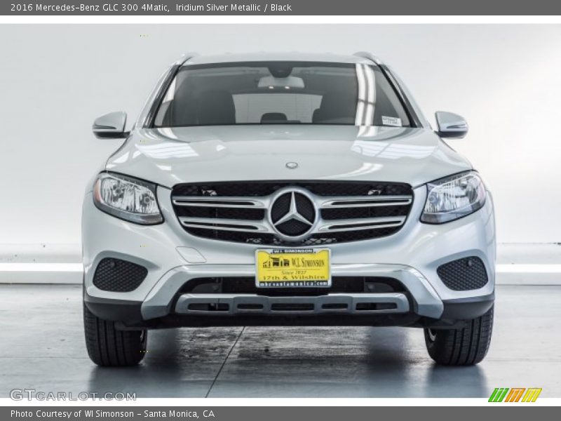 Iridium Silver Metallic / Black 2016 Mercedes-Benz GLC 300 4Matic