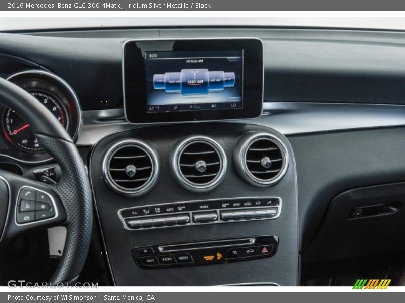 Iridium Silver Metallic / Black 2016 Mercedes-Benz GLC 300 4Matic