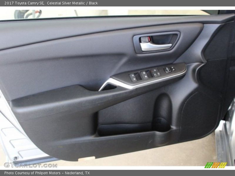 Celestial Silver Metallic / Black 2017 Toyota Camry SE