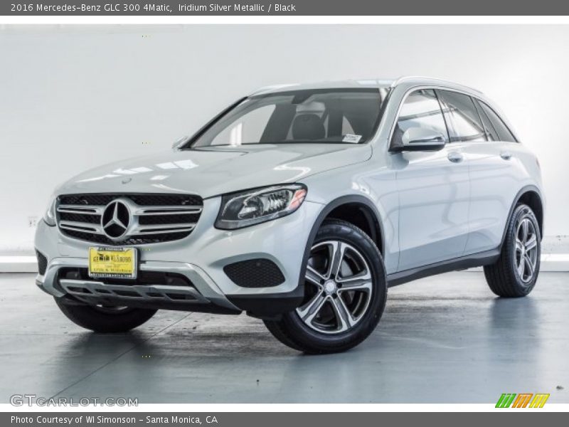 Iridium Silver Metallic / Black 2016 Mercedes-Benz GLC 300 4Matic