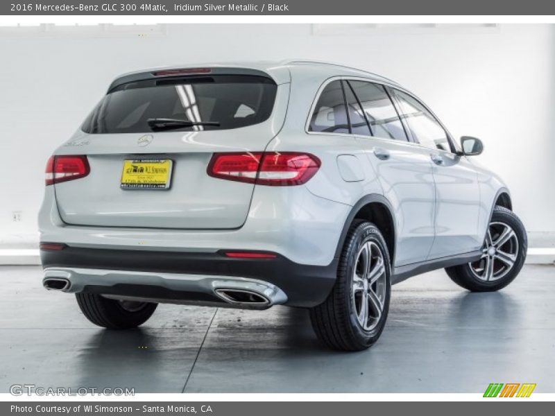 Iridium Silver Metallic / Black 2016 Mercedes-Benz GLC 300 4Matic