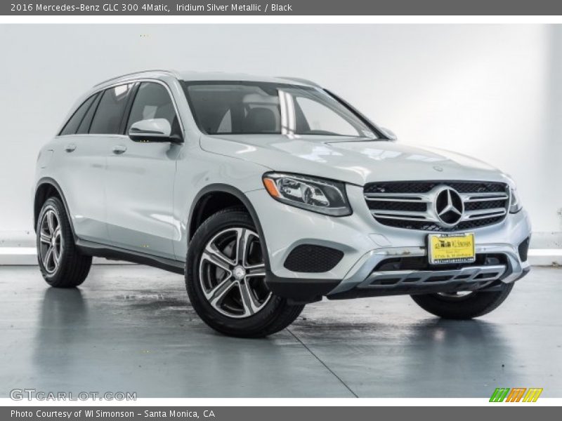 Iridium Silver Metallic / Black 2016 Mercedes-Benz GLC 300 4Matic