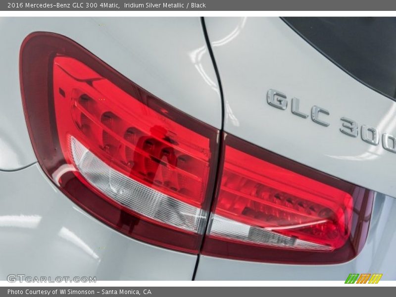 Iridium Silver Metallic / Black 2016 Mercedes-Benz GLC 300 4Matic