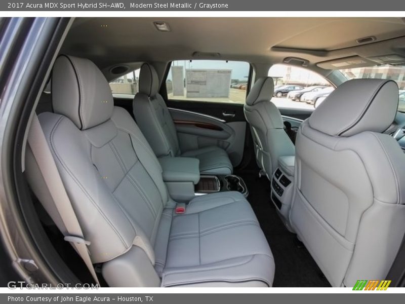 Rear Seat of 2017 MDX Sport Hybrid SH-AWD