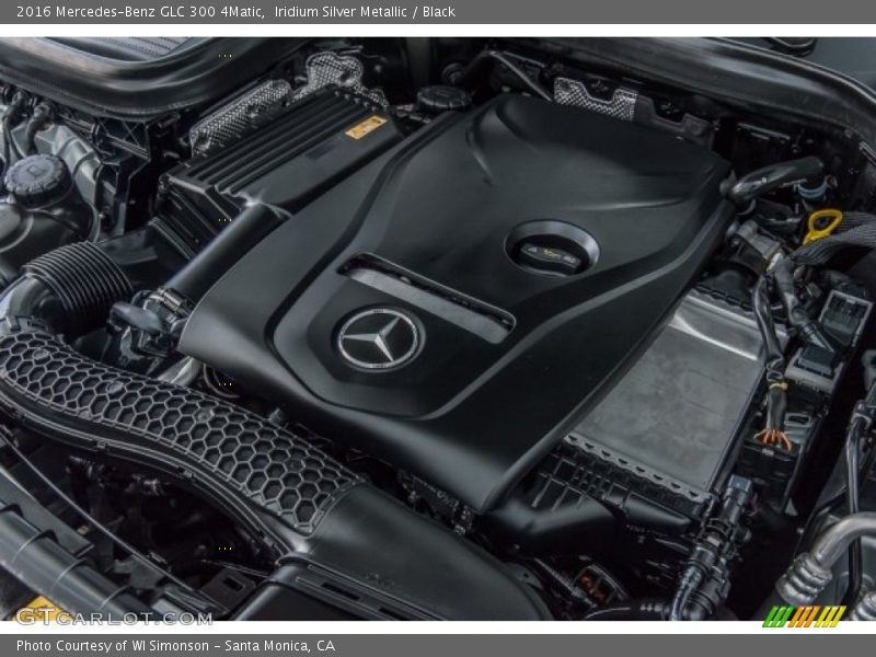 Iridium Silver Metallic / Black 2016 Mercedes-Benz GLC 300 4Matic