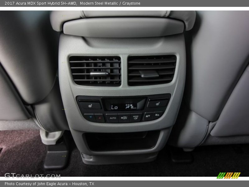 Modern Steel Metallic / Graystone 2017 Acura MDX Sport Hybrid SH-AWD