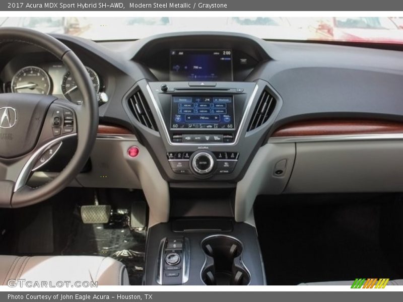 Controls of 2017 MDX Sport Hybrid SH-AWD