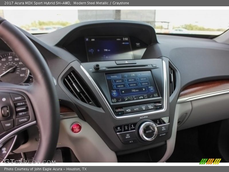 Controls of 2017 MDX Sport Hybrid SH-AWD